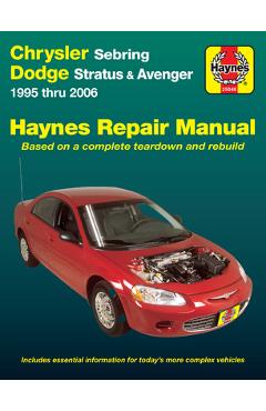 Coperta cărții 'Chrysler Sebring, Dodge Stratus & Avenger 1995 Thru 2006 - Ken Freund'
