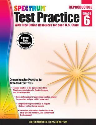 Spectrum Test Practice, Grade 6 - Spectrum