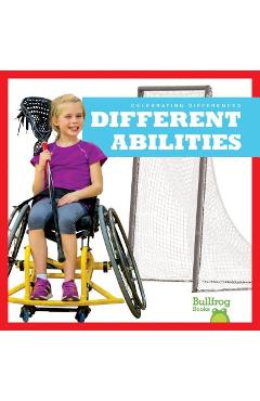 Coperta cărții 'Different Abilities - Rebecca Pettiford'