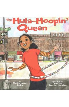 Coperta cărții 'The Hula-Hoopin' Queen - Thelma Lynne Godin'
