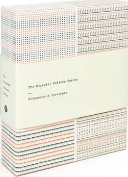 The Olivetti Pattern Series: Notecards & Envelopes (Stationery Set Features Vintage Patterns from Olivetti Typewriters, 12 Notecards,3 Designs) - Princeton Architectural Press
