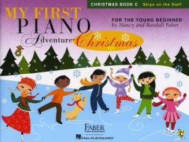My First Piano Adventure Christmas, Book C: Skips on the Staff - Nancy Faber