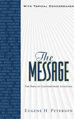 Message Bible-MS-Numbered: The Bible in Contemporary Language - Eugene H. Peterson