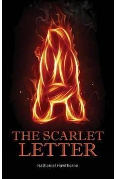 Coperta cărții 'The Scarlet Letter - Nathaniel Hawthorne'