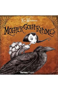 Coperta cărții 'Mother Goth Rhymes - Kaz Windness'