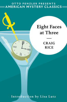 Coperta cărții 'Eight Faces at Three: A John J. Malone Mystery - Craig Rice'