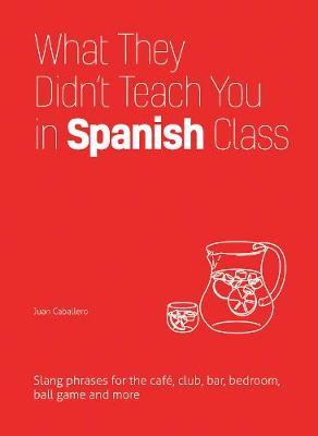 What They Didn't Teach You in Spanish Class: Slang Phrases for the Cafe, Club, Bar, Bedroom, Ball Game and More - Juan Caballero