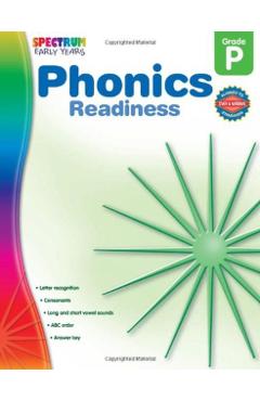 Phonics Readiness, Grade Pk - Spectrum