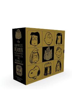 Coperta cărții 'The Complete Peanuts 1987-1990: Gift Box Set - Hardcover - Charles M. Schulz'