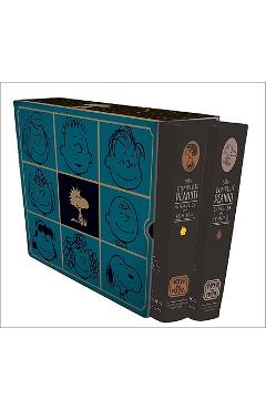 Coperta cărții 'The Complete Peanuts 1971-1974: Gift Box Set - Hardcover - Charles M. Schulz'