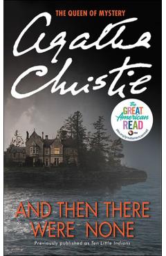 Coperta cărții 'And Then There Were None - Agatha Christie'
