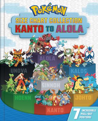 Pok�mon Size Chart Collection: Kanto to Alola - Pikachu Press