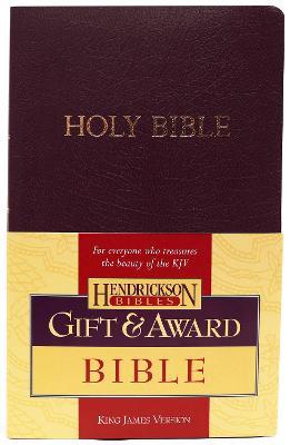 Gift & Award Bible-KJV - Hendrickson Publishers