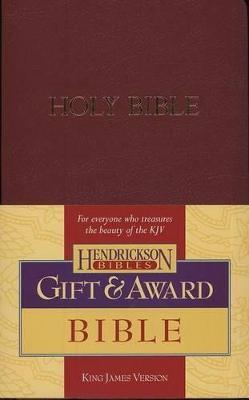 Gift & Award Bible-KJV - Hendrickson Publishers