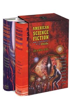 Coperta cărții 'American Science Fiction: Nine Classic Novels of the 1950s: A Library of America Boxed Set - Various'
