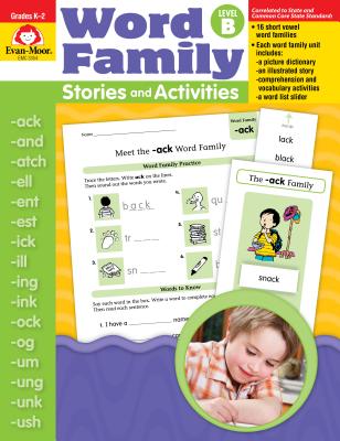 Word Family Stories & Activities Level B - Evan-moor Educational Publishers
