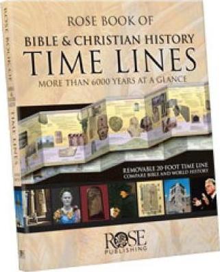 Rose Book of Bible & Christian History Time Lines: More Than 6000 Years at a Glance - Rose Publishing
