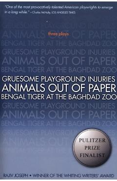 Gruesome Playground Injuries/Animals Out of Paper/Bengal Tiger at the Baghdad Zoo: Three Plays - Rajiv Joseph