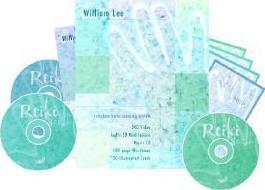 The Reiki Touch [With 30 Illustrated Cards and CD Mediations & Music CD and DVD Video] - William Lee Rand