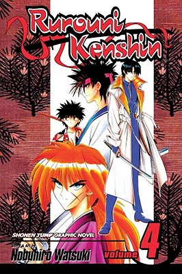 Coperta cărții 'Rurouni Kenshin, Vol. 4, 4 - Nobuhiro Watsuki'