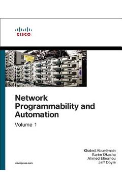 Coperta cărții 'Network Programmability and Automation Fundamentals - Khaled Abuelenain'