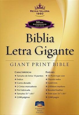 Giant Print Bible-Rvr 1960-50th Anniversary - American Bible Society