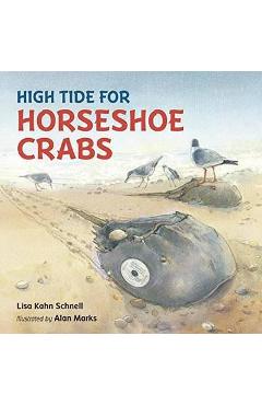 Coperta cărții 'High Tide for Horseshoe Crabs - Lisa Kahn Schnell'