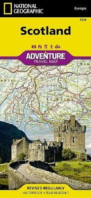 Scotland Adventure Travel Map - National Geographic Maps