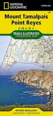 Mount Tamalpais, Point Reyes - National Geographic Maps