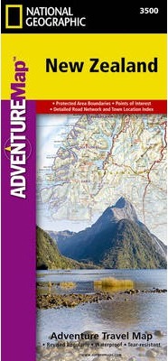 New Zealand - National Geographic Maps