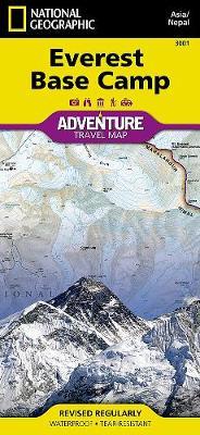 Everest Base Camp [nepal] - National Geographic Maps