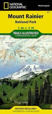 Mount Rainier National Park - National Geographic Maps