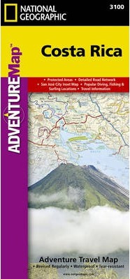 Costa Rica - National Geographic Maps