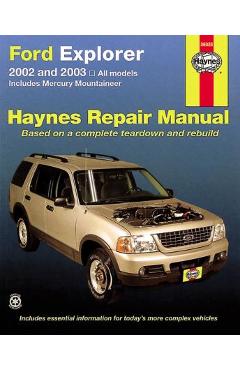 Coperta cărții 'Ford Explorer 2002 Thru 2010: Includes Mercury Mountaineer - Max Haynes'