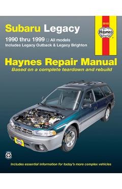 Coperta cărții 'Subaru Legacy Automotive Repair Manual - Ken Freund'