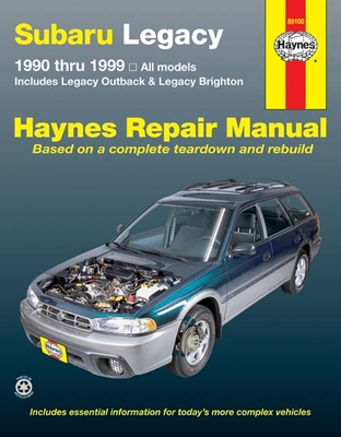 Coperta cărții 'Subaru Legacy Automotive Repair Manual - Ken Freund'