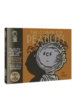Coperta cărții 'The Complete Peanuts 1955-1956: Vol. 3 Hardcover Edition - Charles M. Schulz'