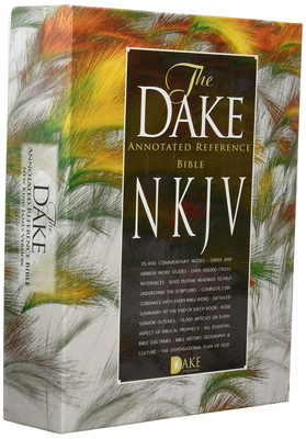 Dake NKJV Black Bonded Leather - Finis J. Dake
