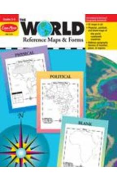 The World Reference & Map Forms: Grades 3-6 - Evan-moor Educational Publishers