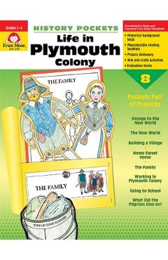 Poza produsului Life Plymouth Colony Grade 1-3 - Evan-moor Educational Publishers