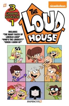 Poza produsului The Loud House 3-In-1 #4: The Many Faces of Lincoln Loud, Who's the Loudest? and the Case of the Stolen Drawers - The Loud House Creative Team