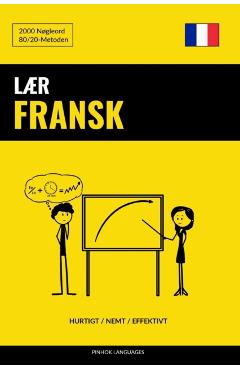 Lr Fransk - Hurtigt / Nemt / Effektivt: 2000 Ngleord - Pinhok Languages