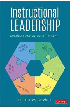 Coperta cărții 'Instructional Leadership: Creating Practice Out of Theory - Peter M. Dewitt'