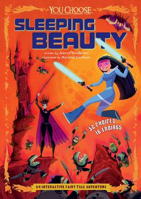 Coperta cărții 'Sleeping Beauty: An Interactive Fairy Tale Adventure - Jessica Gunderson'