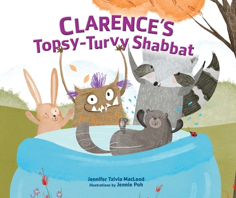 Coperta cărții 'Clarence's Topsy-Turvy Shabbat - Jennifer Tzivia Macleod'