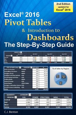 Excel Pivot Tables & Introduction To Dashboards The Step-By-Step Guide - C. J. Benton