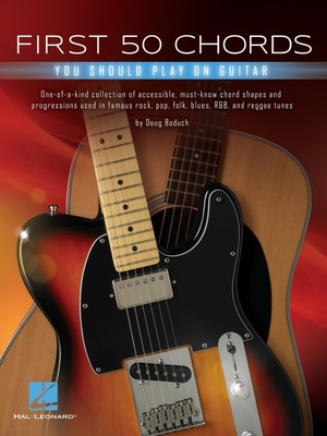 Coperta cărții 'First 50 Chords You Should Play on Guitar - Doug Boduch'