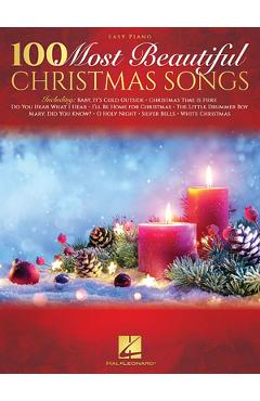 Coperta cărții '100 Most Beautiful Christmas Songs - Hal Leonard Corp'
