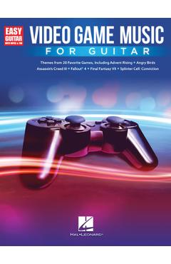 Coperta cărții 'Video Game Music for Guitar: A Songbook for Easy Guitar with Notes & Tab - Hal Leonard Corp'