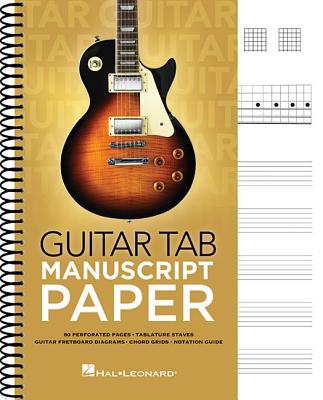 Guitar Tab Manuscript Paper - Hal Leonard Corp